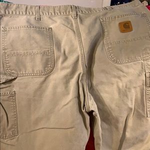 Sand colored carhartt jeans